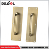 Short Recessed Push Pull Handle Compact Size For Wardrobe Cabinet Sliding Door Parts