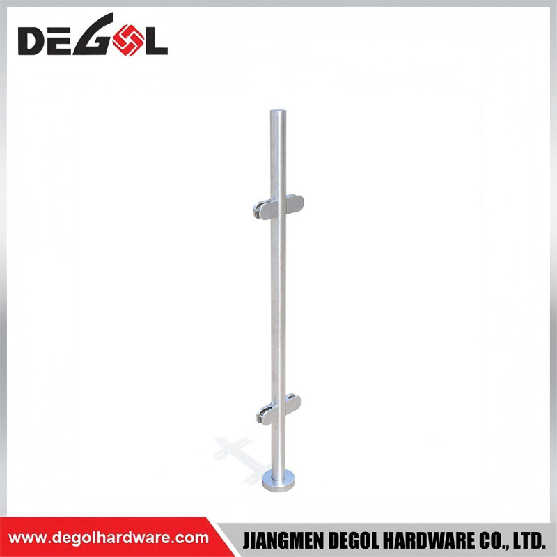 Glass Railing Post Solid Stainless Structure For Outdoor Balcony Guardrail Installation Parts