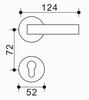 Luxury Zinc-Aluminum Door Lever, Premium Aluminum Alloy, Elevate Your Space