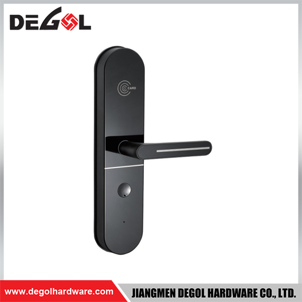 SML97 Zinc Alloy Door Handle Smart Lock Matt Black/ Satin Silver