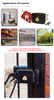 RL1002 Surface Mounted Black Rim Lock – Wholesale Door Rim Lock Manufacturer