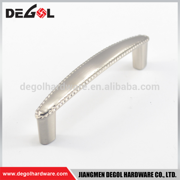 China wholesale new fancy design furniture kitchen cabinet zinc alloy handle
