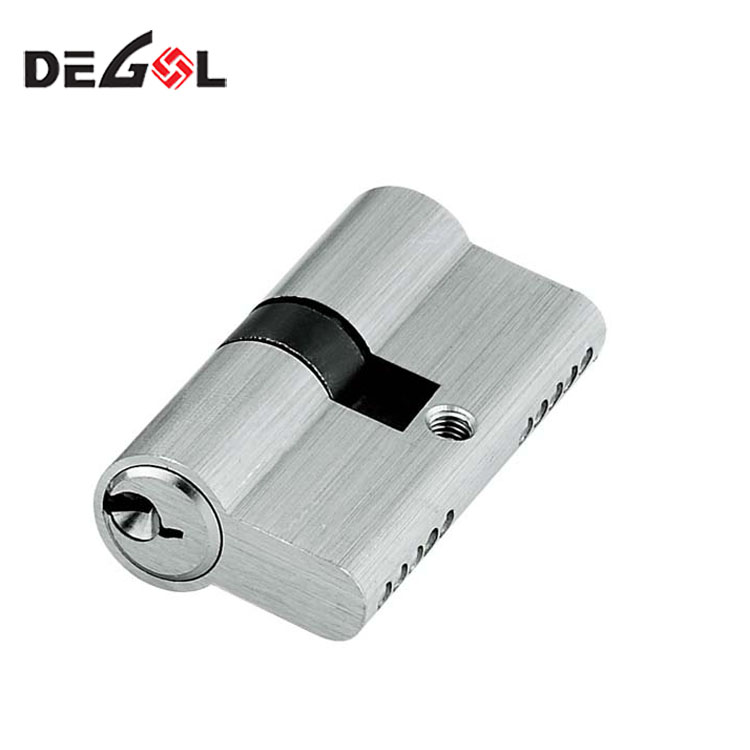 70mm euro profile double side cylinder door lock with keys