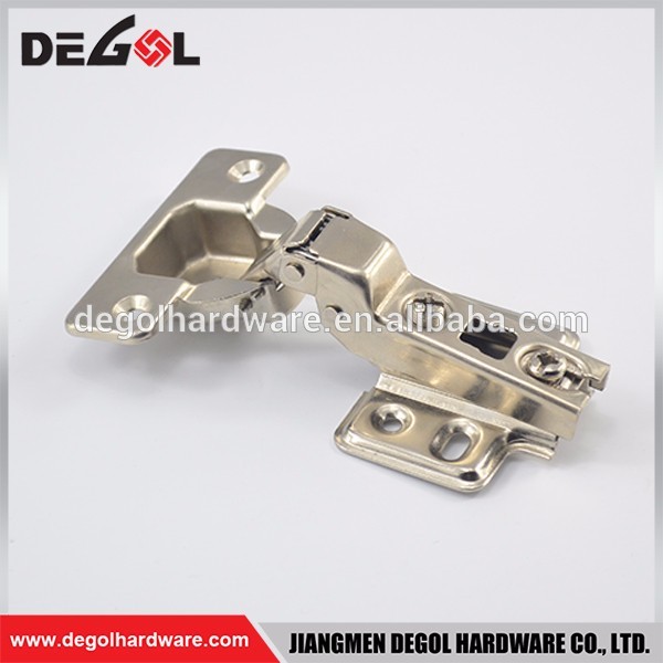 hydraulic slide on half overlay regular 2-way cabinet hinge