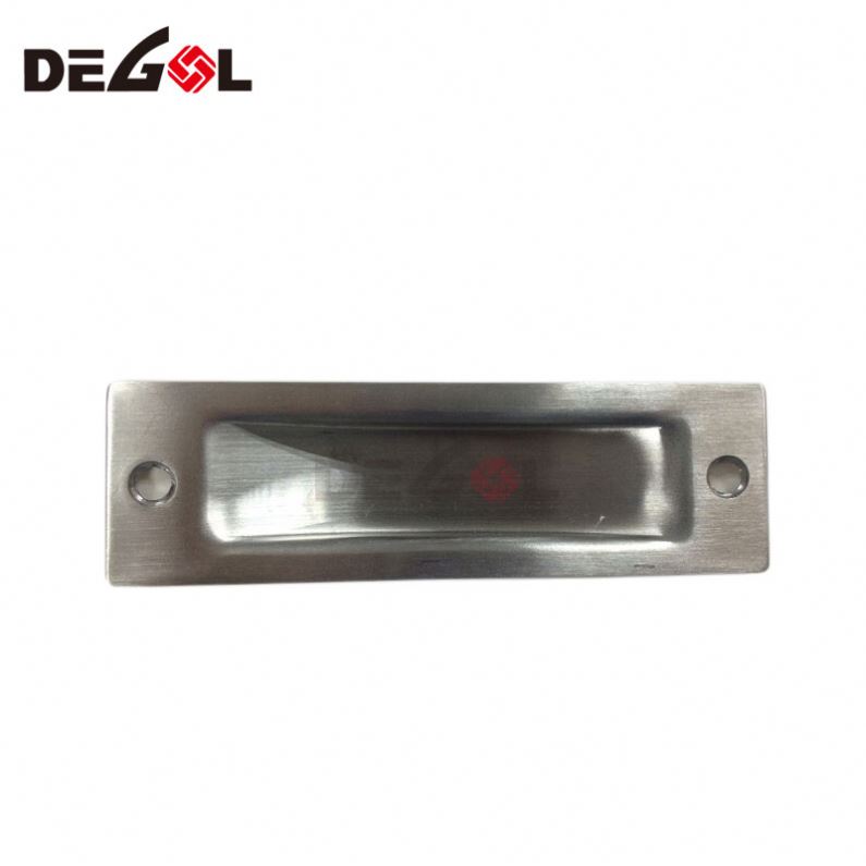 Space saving hardware stainless steel hidden handle for furniture