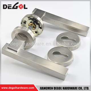 Gate lever handle door lock solid handles type hot sale metal door handles made in china