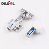 Clip-on soft closeing type furniture hinge for cabinet