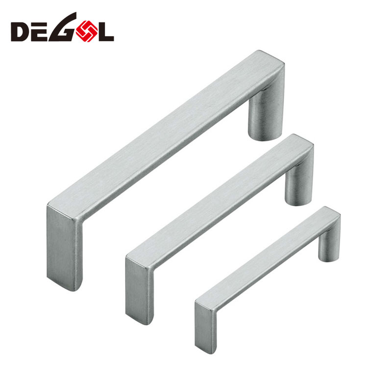 High quality China make stainless steel furniture kitchen fancy cabinet handles drawer pulls