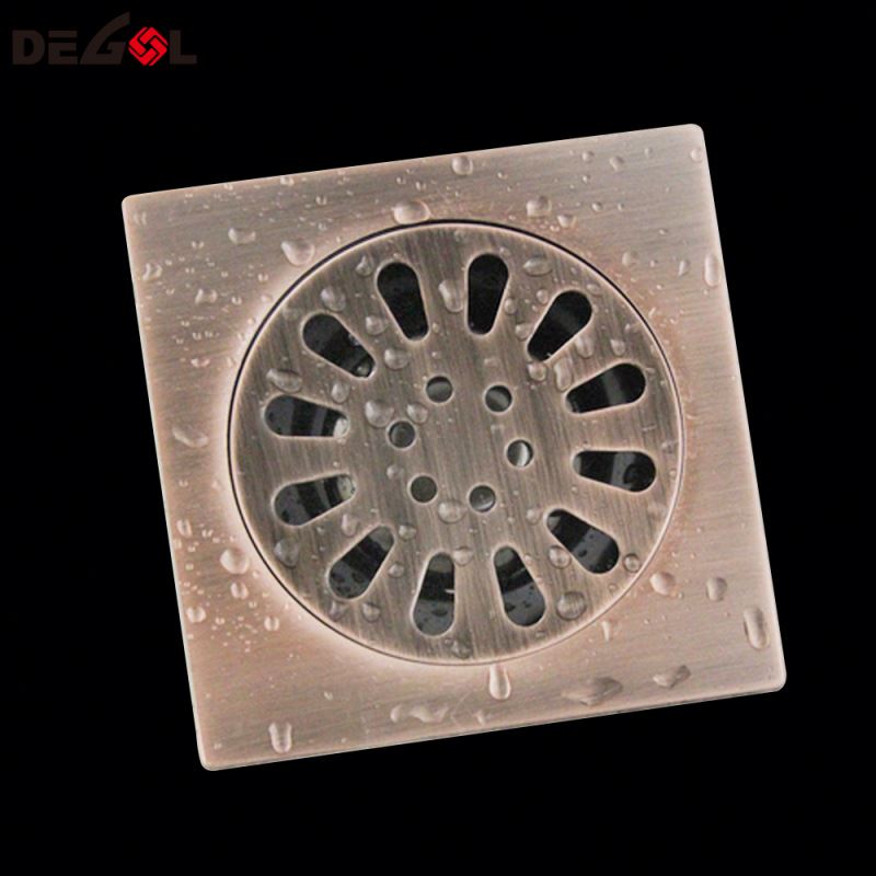 High Quality Kitchen Brass Floor Drain Cover