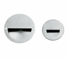 Recessed furniture hardware zinc concealed hidden flush pull cabinet handle