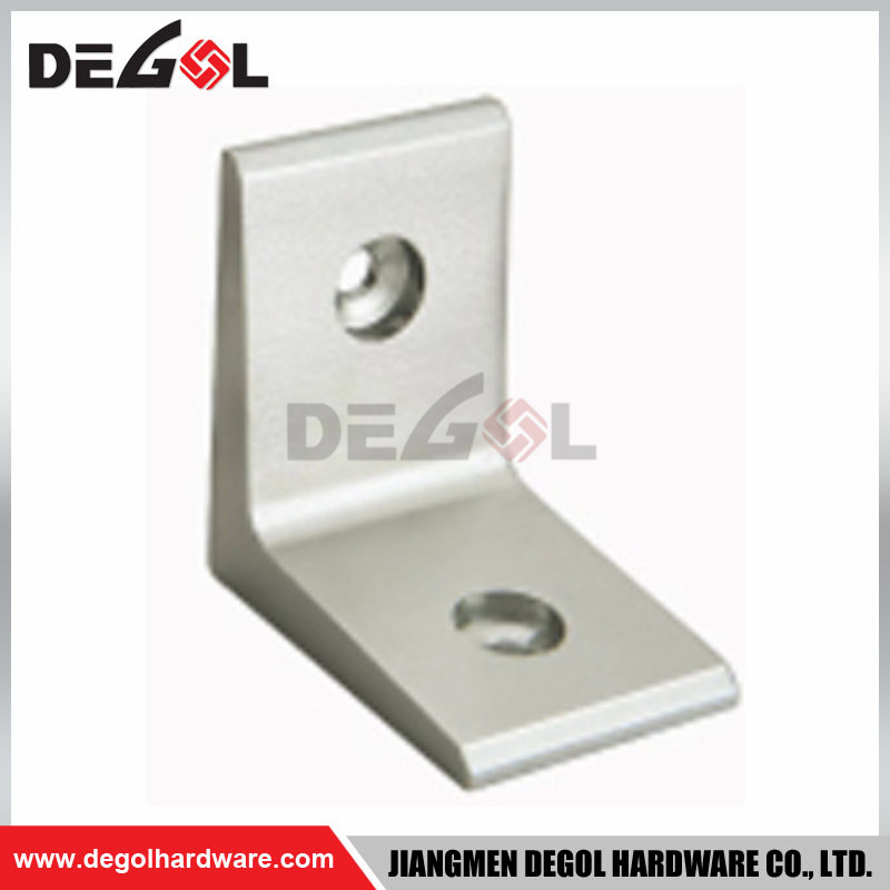 U shape L shape stainless steel wall mounted shelf bracket for bathroom and partition corner code