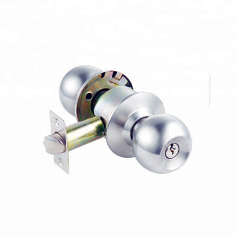 Supplier Best quality stainless steel cylindrical door knob lock for privacy door