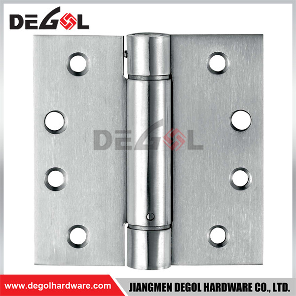 Hot sale stainless steel rust proof loaded pivot adjustable spring door hinge