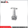 YA13 Top Connecting Fittings Satin Chrome Black