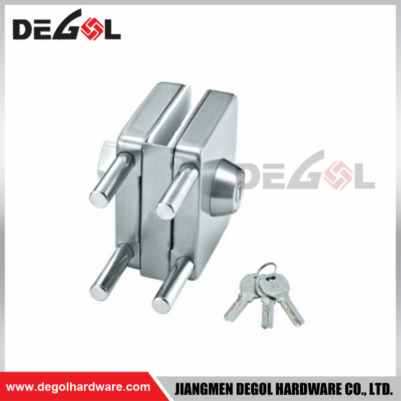 GL1032 glass door lock stainless steel commercial tempered frameless sliding house hotel