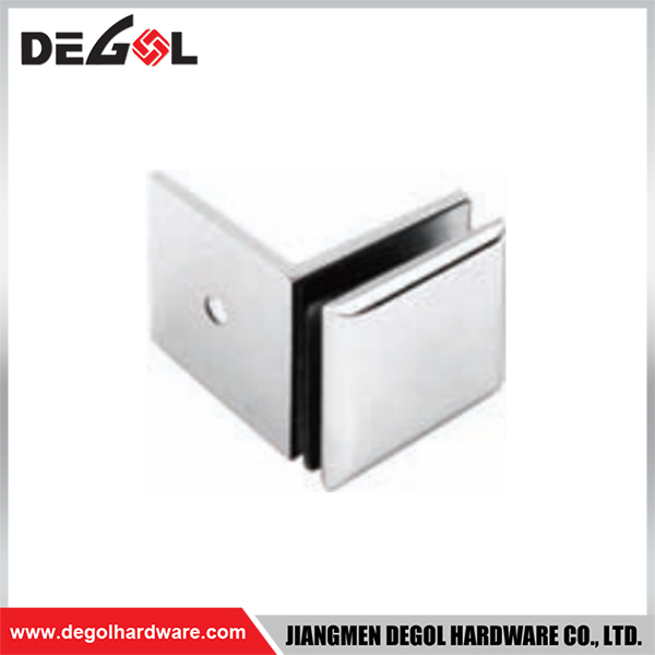 YC210 Glass Door Hingers Satin Chrome Black