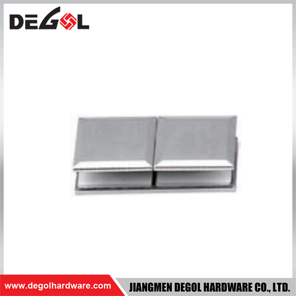 YC215 Glass Door Hingers Satin Chrome Black