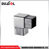 YA93 Handrail connecting fittings Satin Chrome Black