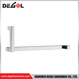YE105 Glass Door Fitting Satin Chrome Black