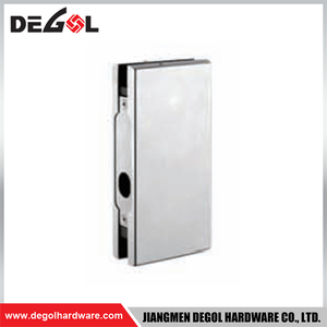 YE215 Glass Door Fitting Satin Chrome Black