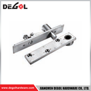 YE224 Glass Door Fitting Satin Chrome Black
