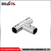 YC412 Glass Door Hingers Satin Chrome Black