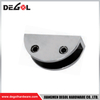 YC217 Glass Door Hingers Satin Chrome Black