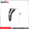 FL1119 Metal Furniture Legs Heavy Duty Wrought Iron Right Angle Sofa Leg