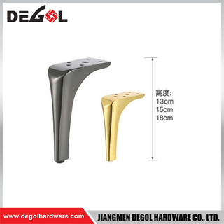 FL1127 Metal Furniture Legs Heavy Duty Wrought Iron Right Angle Sofa Leg