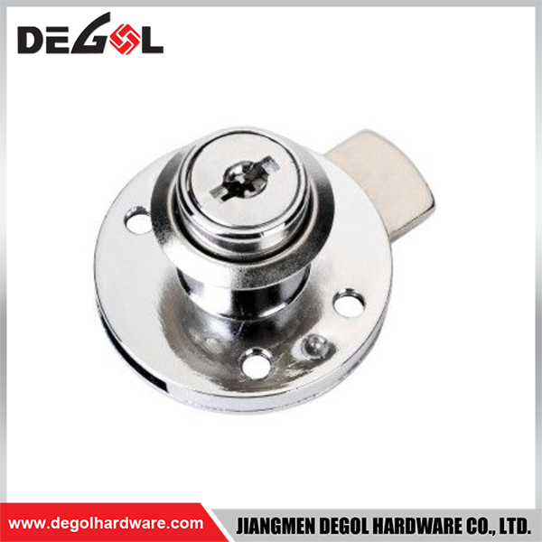 DL003 Furniture Hardware Drawer Lock Side Mounting Drawer Lock with Key