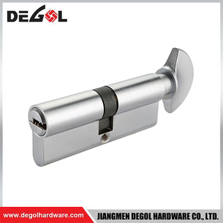 CY1009 Custom Size Security Anti Drill Anti Snap Brass Door Lock Cylinder with Key