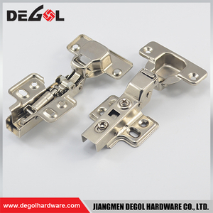 CH101I slide on Insert 2 hole with Hydraulic Automatic Closing Cabinet Hinge Soft Close Frame Hinge Adjustable Hinge for Door