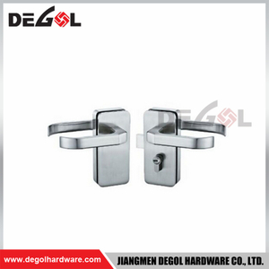 GL1013 glass door lock stainless steel commercial tempered frameless sliding house hotel