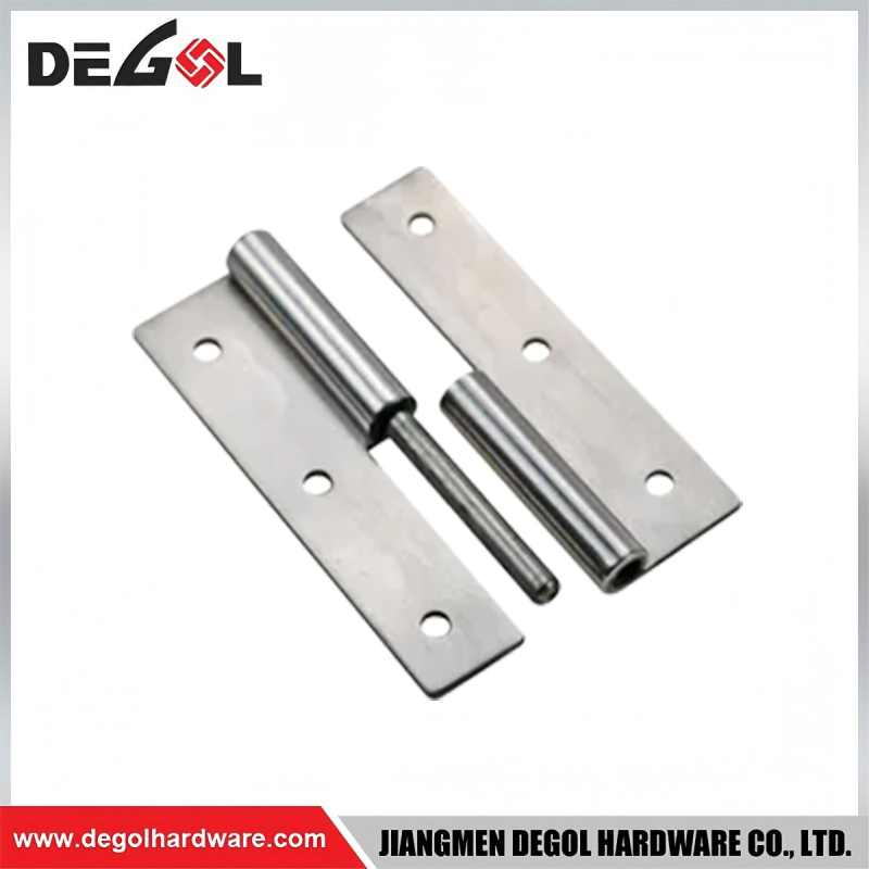 Heavy Load L Shape Lift Off Hinge Stainless Steel Removable Radius Butt Hinge For Commercial Door Fitting
