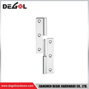 Sturdy L Shape Lift Off Butt Hinge Stainless Steel Radius Detachable Hinge For Household Door Renovation