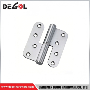 Stainless Steel Removable Radius Hinge L Shape Lift Off Butt Hinge Multi Purpose Door Fitting Components