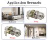 Stainless Steel Door Knob Lock Designed for Australian Home Security