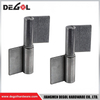 Iron Gate Hinges Welding Steel Structure Smooth Rotation For Industrial Gate Use