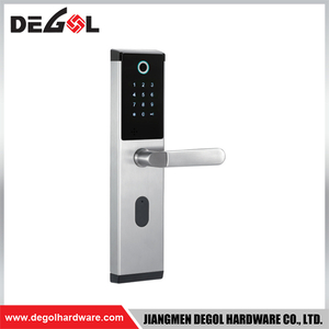 SML53 Zinc Alloy Door Handle Smart Lock Matt Black/ Satin Silver