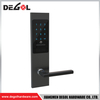 SML69 Zinc Alloy Door Handle Smart Lock Matt Black/ Satin Silver