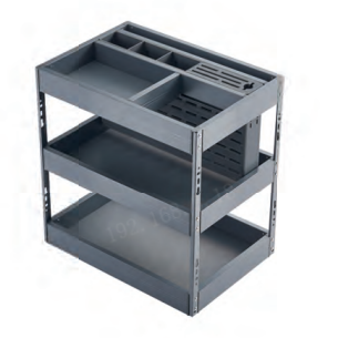 CPB84 Kitchen Cabinet Pull-out Baskets Are Used for Kitchen Storage