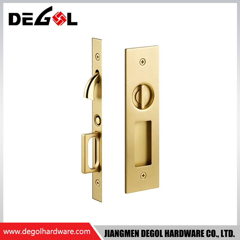 Pocket Lock Finger Pull Integrated Grip Convenient Opening For Hidden Pocket Door