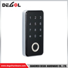 SML126 Zinc Alloy Door Handle Smart Lock Matt Black/ Satin Silver