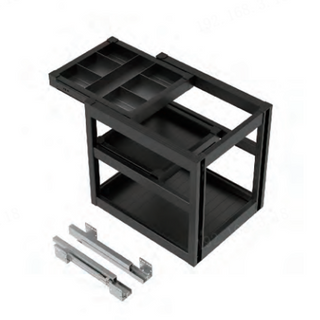CPB107 Kitchen Cabinet Pull-out Baskets Are Used for Kitchen Storage