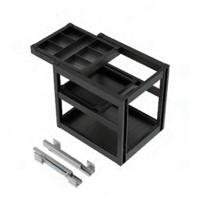 CPB107 Kitchen Cabinet Pull-out Baskets Are Used for Kitchen Storage