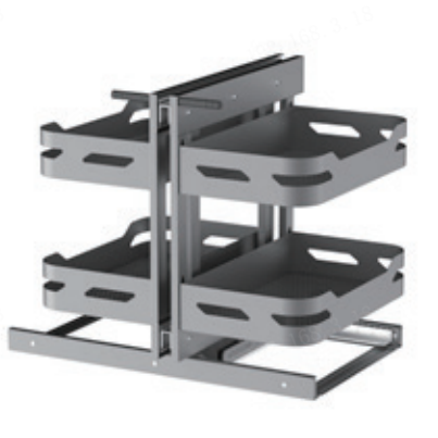 CPB112 Kitchen Cabinet Pull-out Baskets Are Used for Kitchen Storage