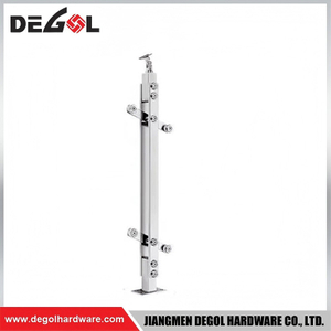 Surface Mount Square Post Railing Easy Drilling For Existing Floor Renovation Railing