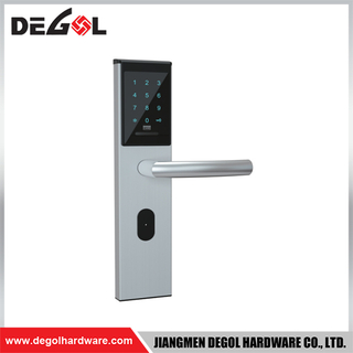 SML71 Zinc Alloy Door Handle Smart Lock Matt Black/ Satin Silver