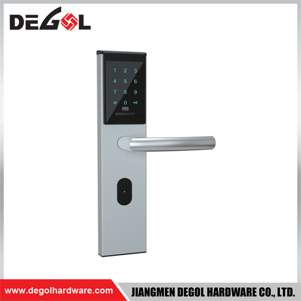 SML71 Zinc Alloy Door Handle Smart Lock Matt Black/ Satin Silver