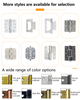 China Factory Direct Automatic Door Spring Hinge with Self Closing Function
